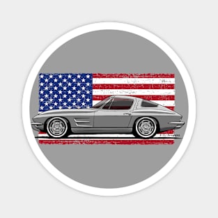 My drawing of the American sports car Magnet